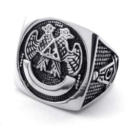 Bague Maçonnique En Titane