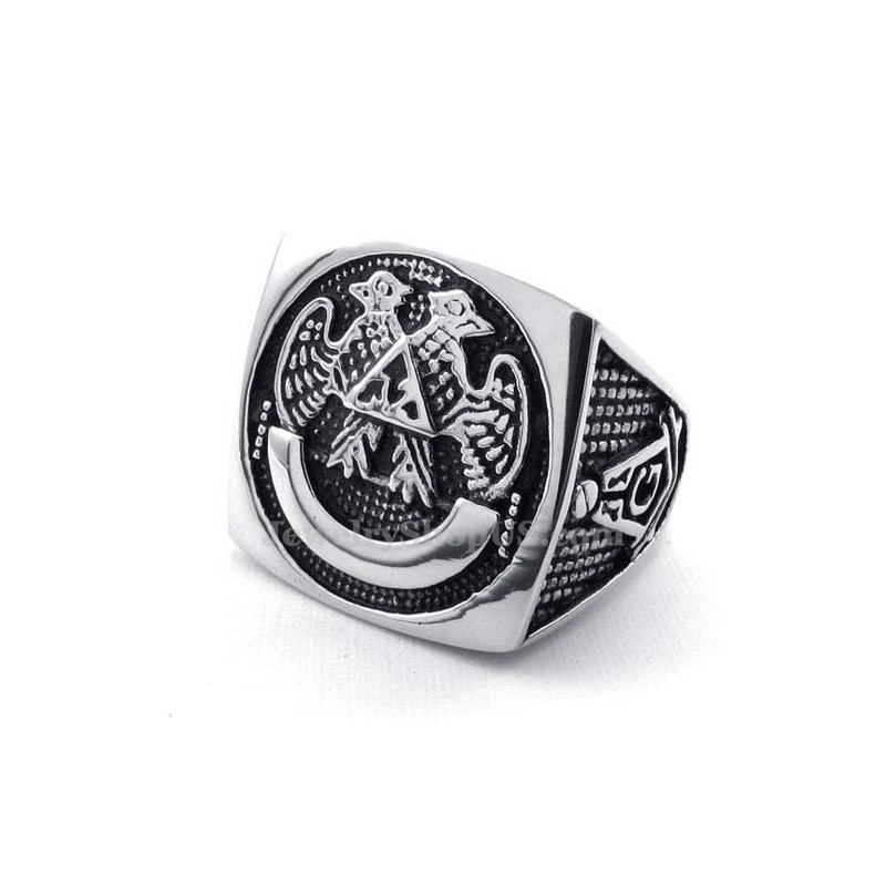Bague Maçonnique En Titane