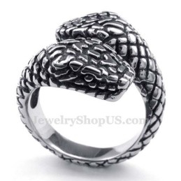 Bague Cobra En Titane