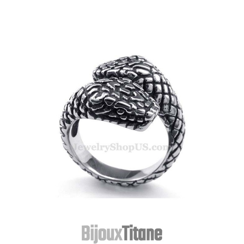 Bague Cobra En Titane Bague Cobra En Titane