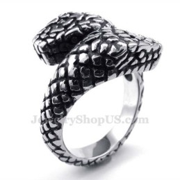 Bague Cobra En Titane