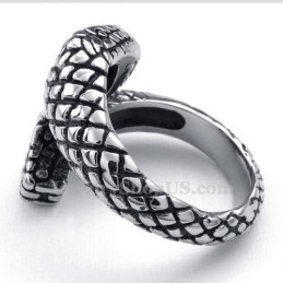 Bague Cobra En Titane