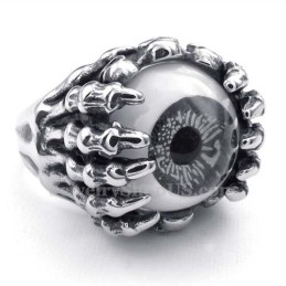 Bague Œil Noir En Titane