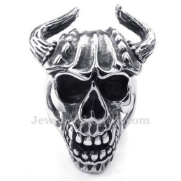 Bague Crâne En Titane
