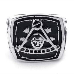 Bague Maçonnique En Titane