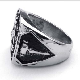 Bague Maçonnique En Titane
