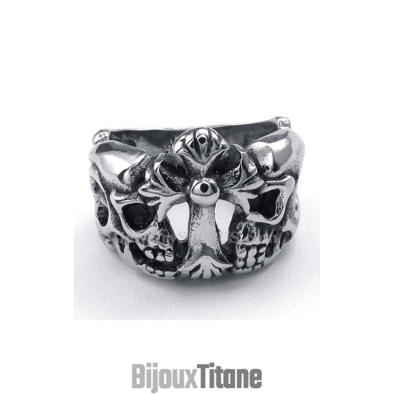 Bague Croix En Titane Bague Croix En Titane