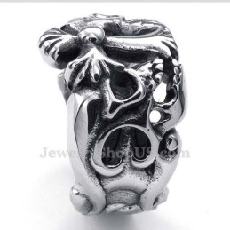 Bague Croix En Titane