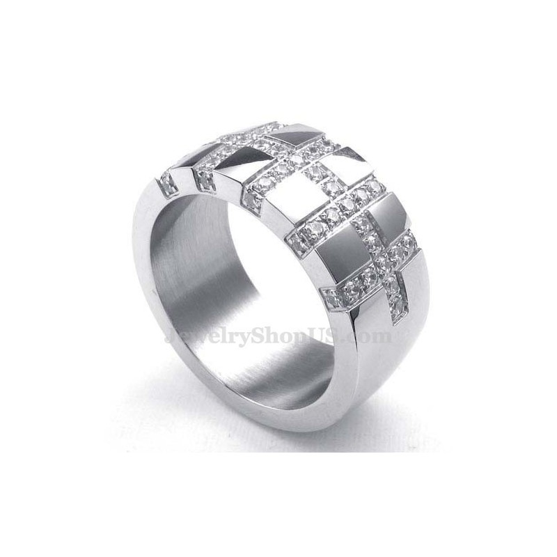 Bague Croix En Titane Bague Croix En Titane