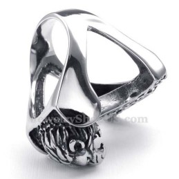Bague Maçonnique Lion En Titane