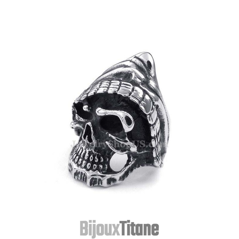 Bague Crâne En Titane Bague Crâne En Titane