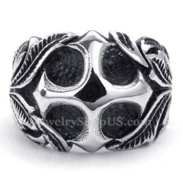 Bague Croix En Titane