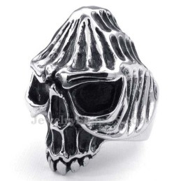 Bague Crâne En Titane