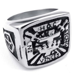 Bague Maçonnique En Titane