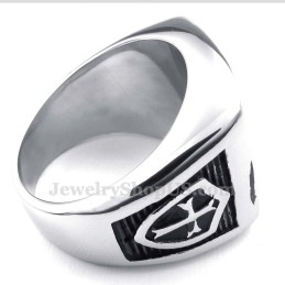 Bague Maçonnique En Titane
