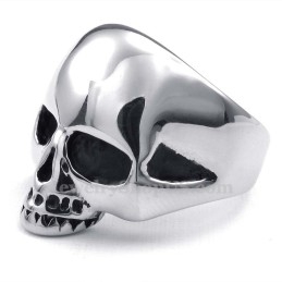 Bague Crâne En Titane