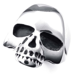 Bague Crâne En Titane