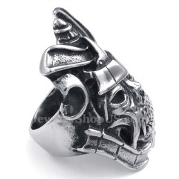Bague Crâne En Titane