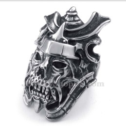 Bague Crâne En Titane