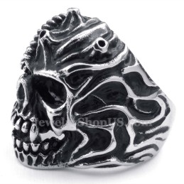 Bague Crâne En Titane