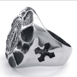 Bague Vierge Marie En Titane