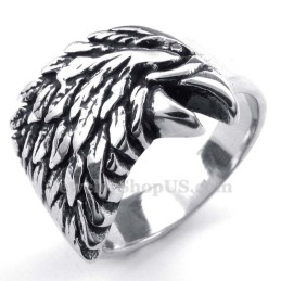 Bague Aigle En Titane