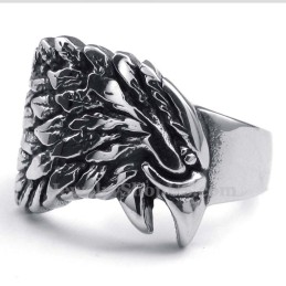 Bague Aigle En Titane