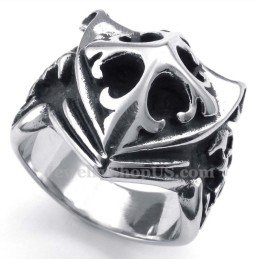 Bague Croix En Titane