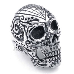 Bague Crâne En Titane