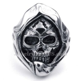 Bague Crâne En Titane