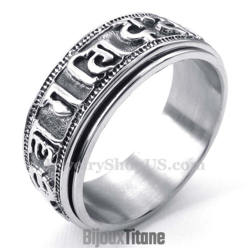 Bague Rotative En Titane Bague Rotative En Titane