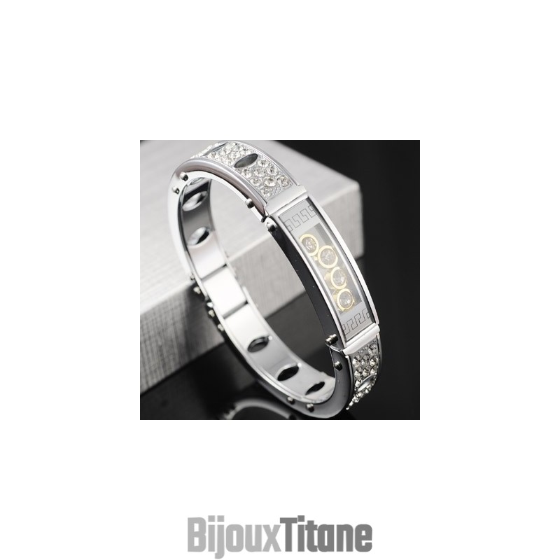 Bracelets En Titane Et Diamant Pour Hommes Bracelets En Titane Et Diamant Pour Hommes