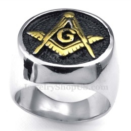 Bague Maçonnique En Titane