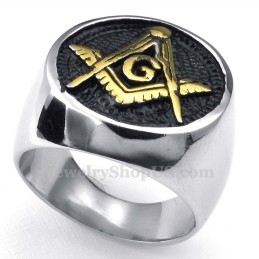 Bague Maçonnique En Titane