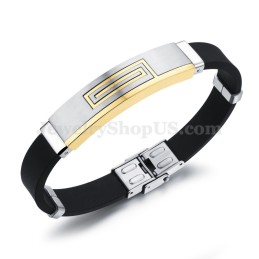 Bracelet En Titane Pour Homme C998, Offre Spéciale