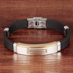 Bracelet En Titane Pour Homme C998, Offre Spéciale