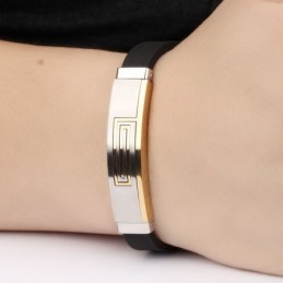 Bracelet En Titane Pour Homme C998, Offre Spéciale