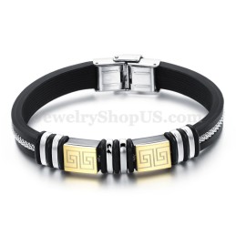 Bracelet Élégant En Titane Pour Homme C932