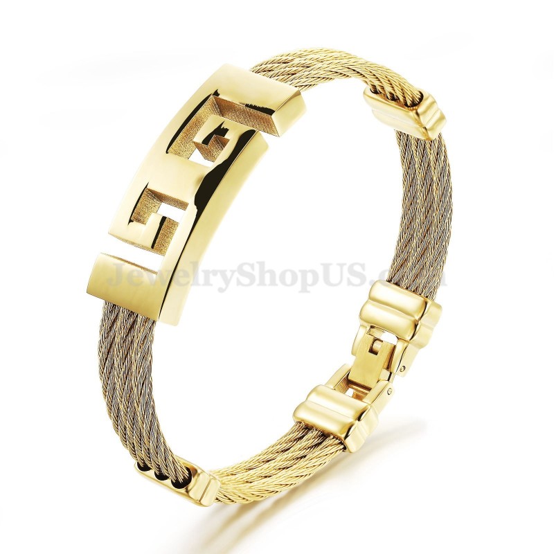 Bracelet Classique En Titane Pour Homme C760