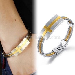 Bracelet En Titane Pour Homme, Modèle Personality C754