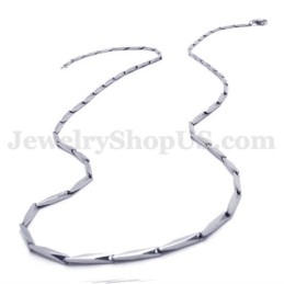 Collier Et Chaîne En Titane Pour Homme, Argent Et Exquis