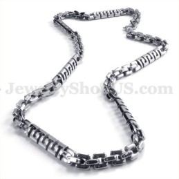 Collier Chaîne En Titane Pour Homme Tendance