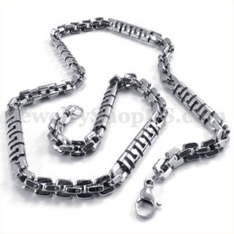 Collier Chaîne En Titane Pour Homme Tendance