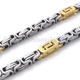 Collier Chaîne En Titane Pour Homme Tendance