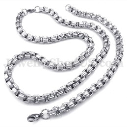 Collier Chaîne En Titane Pour Homme Tendance
