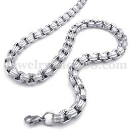 Collier Chaîne En Titane Pour Homme Tendance