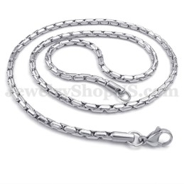 Collier Chaîne En Titane Pour Homme Tendance
