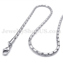 Collier Chaîne En Titane Pour Homme Tendance