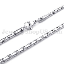 Collier Chaîne En Titane Pour Homme Tendance