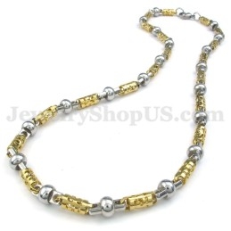 Collier Chaîne En Titane Pour Homme Tendance